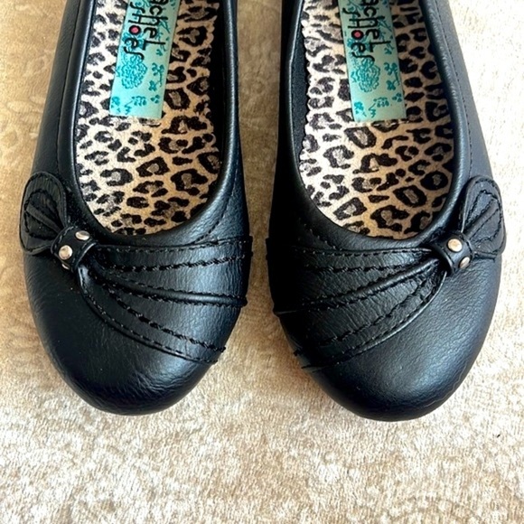 Brand New Set of 2 Pairs of Black Flats Toddler Girls Mary Jane Slip On Shoes - Picture 9 of 14